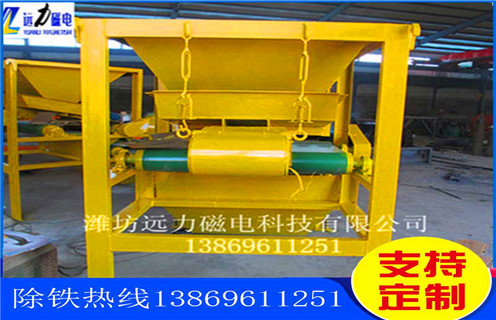 磁選機，錳礦磁選機，錳礦磁選機在鋁用預焙炭塊生產(chǎn)線中的應用