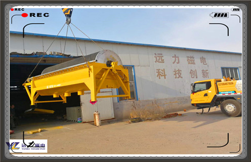 磁選機，永磁筒式磁選機，xctb—1050×1000半逆流型濕式弱磁場永磁筒式磁選機