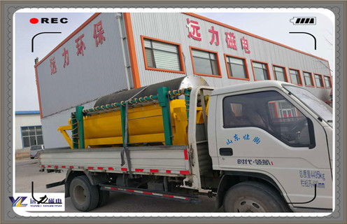濕式磁選機，福建濕式高強磁磁選機_釩鈦鐵礦福建濕式高強磁磁選機型號參數(shù)及磁場強度 